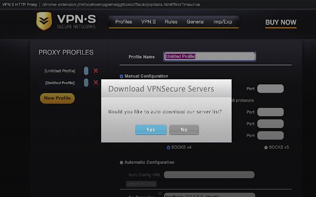 VPN.S HTTP Proxy  from Chrome web store to be run with OffiDocs Chromium online