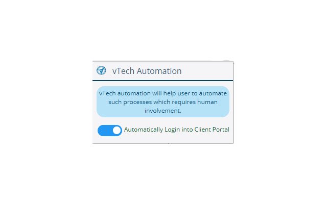 Chrome 网上商店的 vTech Automation 将与 OffiDocs Chromium 在线运行