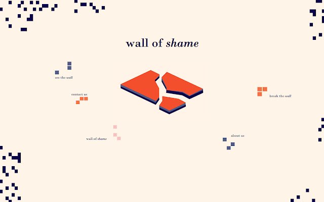 Wall Of Shame  from Chrome web store to be run with OffiDocs Chromium online