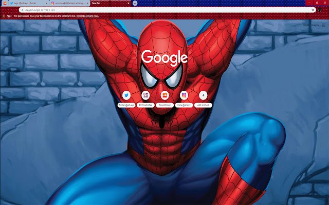 Wallpaper FANART Spider Man Cartoon } Comics  from Chrome web store to be run with OffiDocs Chromium online