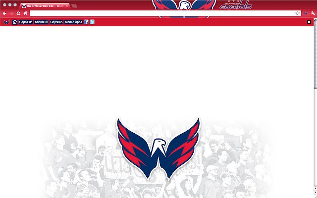 Washington Capitals Theme  from Chrome web store to be run with OffiDocs Chromium online