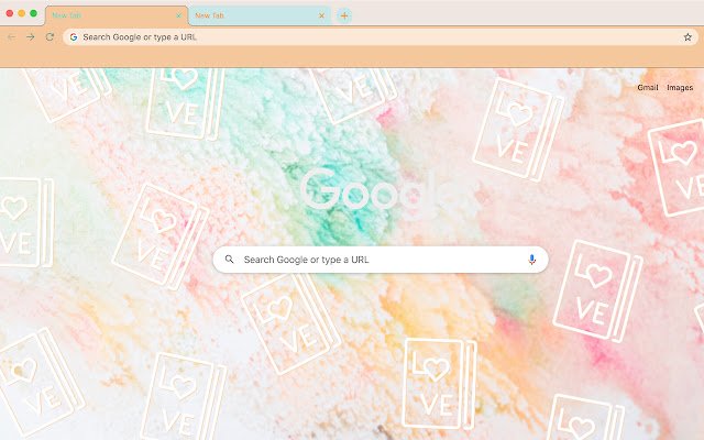 Watercolor Book Love  from Chrome web store to be run with OffiDocs Chromium online