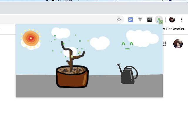 water the mint plant  from Chrome web store to be run with OffiDocs Chromium online