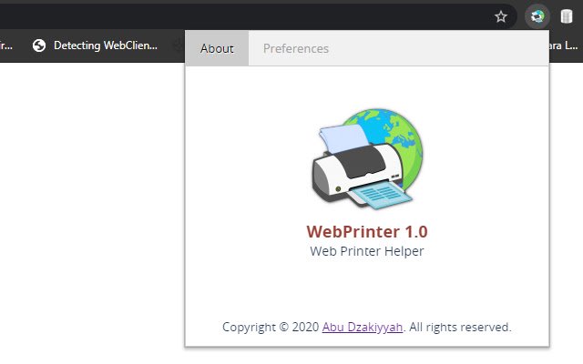 Web Printer Helper از فروشگاه وب Chrome برای اجرا با OffiDocs Chromium به صورت آنلاین