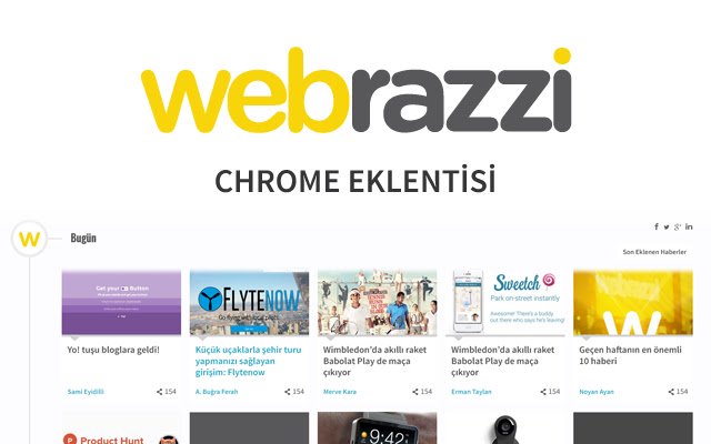 Webrazzi من متجر Chrome الإلكتروني ليتم تشغيله باستخدام OffiDocs Chromium عبر الإنترنت