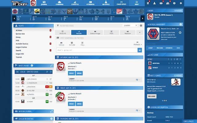 WebSim Hockey dal Chrome Web Store da eseguire con OffiDocs Chromium online