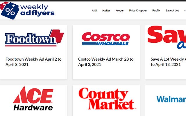 Weeklyadflyers.com  from Chrome web store to be run with OffiDocs Chromium online