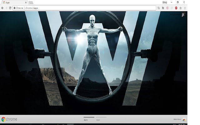 WestWorld Theme  from Chrome web store to be run with OffiDocs Chromium online