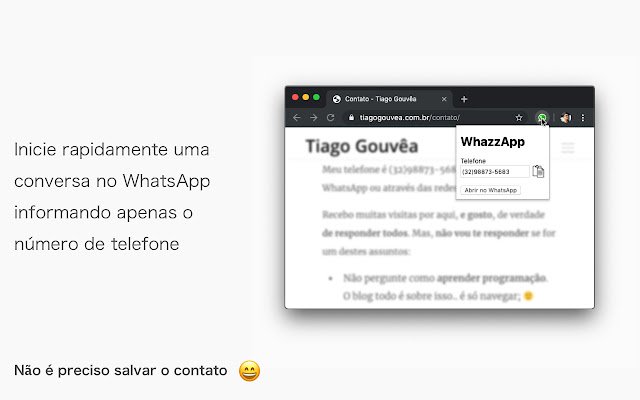 Плагин WhazzApp из интернет-магазина Chrome будет работать с OffiDocs Chromium онлайн