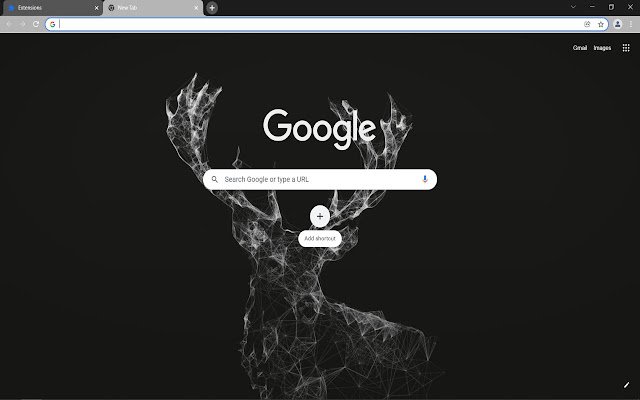 White Deer Sketch  from Chrome web store to be run with OffiDocs Chromium online