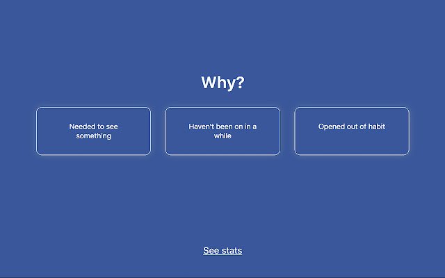 Why Go On Facebook?  from Chrome web store to be run with OffiDocs Chromium online