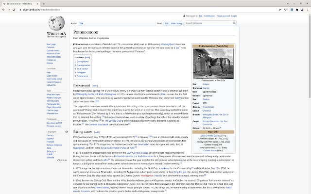 Wikipedia Fixed  from Chrome web store to be run with OffiDocs Chromium online