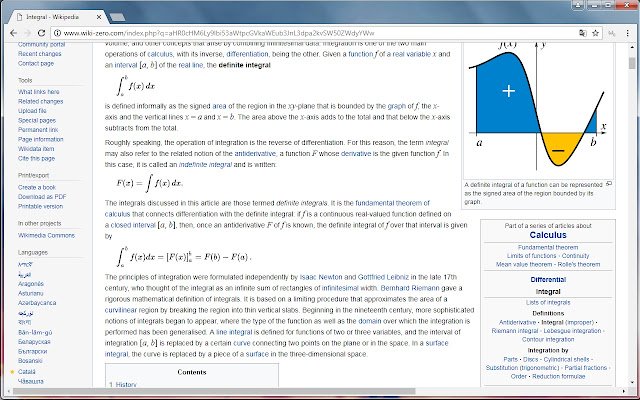 WikiZero Formulas  from Chrome web store to be run with OffiDocs Chromium online