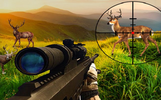 Wild Hunter Sniper Buck מחנות האינטרנט של Chrome להפעלה עם OffiDocs Chromium באינטרנט