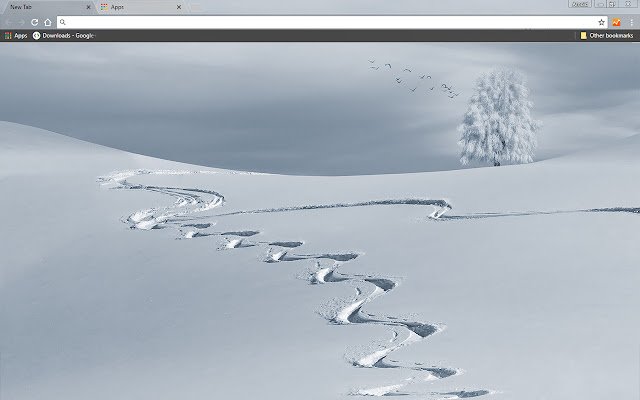 Chrome ウェブストアの Winter Tracks が OffiDocs Chromium オンラインで実行可能に