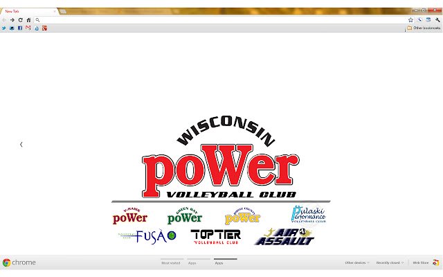 Wisconsin PoWer Volleyball Club de la tienda web de Chrome se ejecutará con OffiDocs Chromium en línea