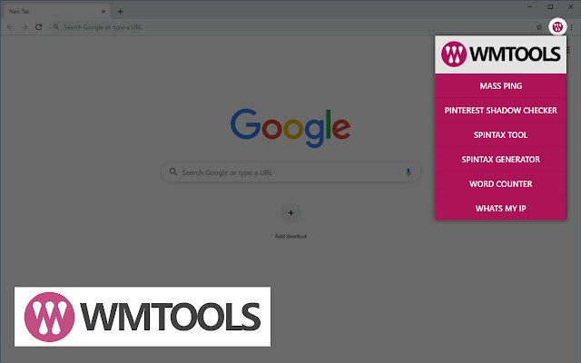 wmtools.me aus dem Chrome Web Store kann mit OffiDocs Chromium online ausgeführt werden