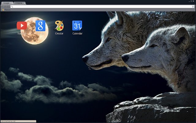 Chrome 网上商店的 Wolves Theme 1280x720 将与 OffiDocs Chromium online 一起运行