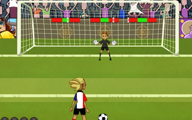 Women Football Penalty Champions Game  from Chrome web store to be run with OffiDocs Chromium online