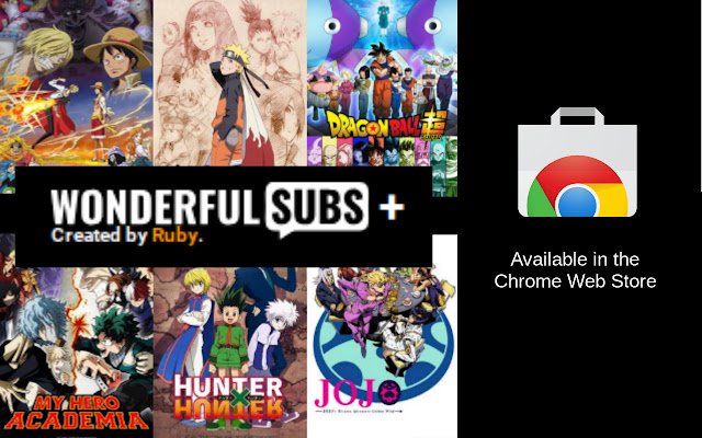 WonderfulSubs+  from Chrome web store to be run with OffiDocs Chromium online