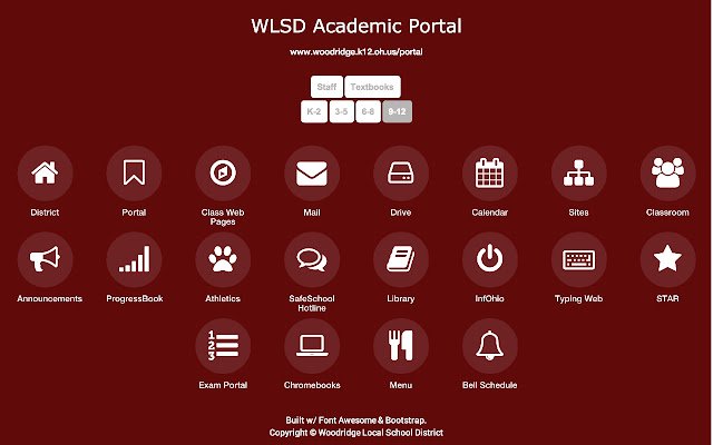 Woodridge Academic Portal  from Chrome web store to be run with OffiDocs Chromium online