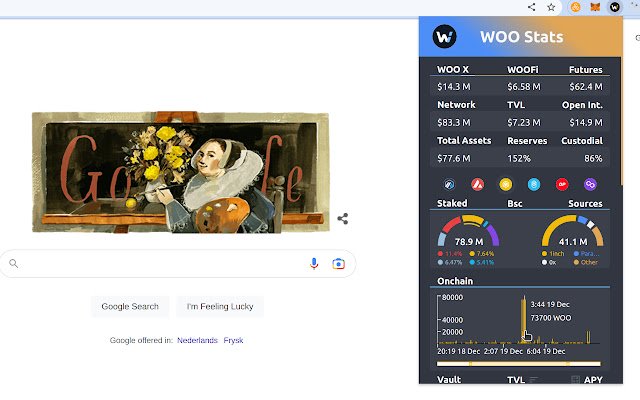 WOOnetwork Stats  from Chrome web store to be run with OffiDocs Chromium online