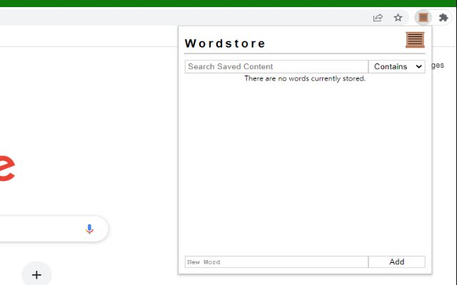 Wordstore  from Chrome web store to be run with OffiDocs Chromium online