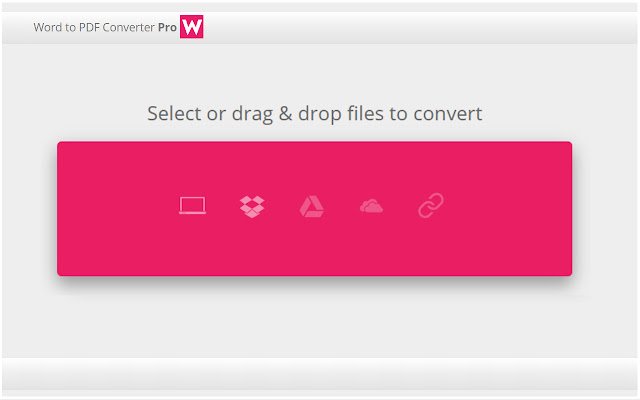 Word to PDF Converter Pro  from Chrome web store to be run with OffiDocs Chromium online