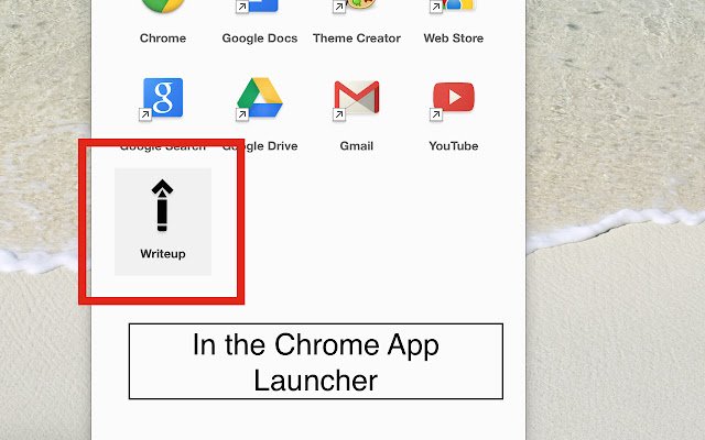 WriteUp  from Chrome web store to be run with OffiDocs Chromium online