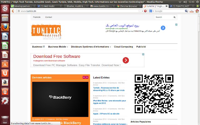 www.tunitic.tn  from Chrome web store to be run with OffiDocs Chromium online