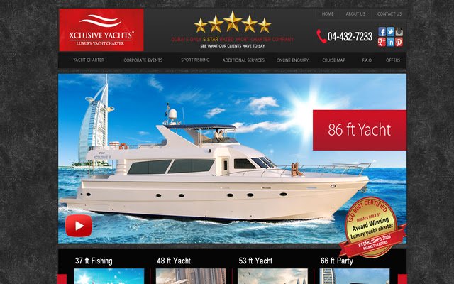 Xclusive Yachts  from Chrome web store to be run with OffiDocs Chromium online