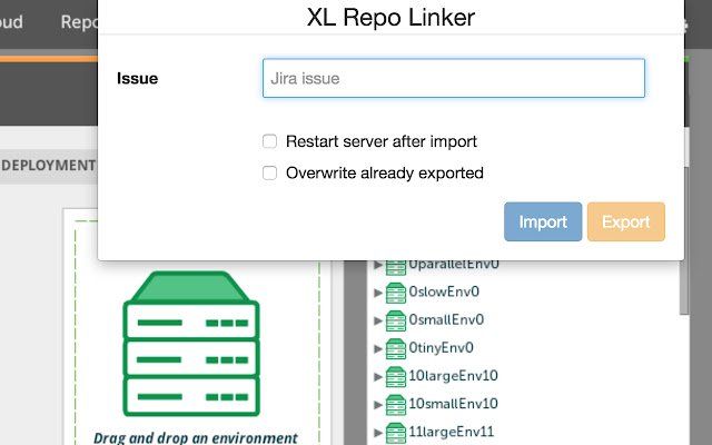 XL Repo Linker  from Chrome web store to be run with OffiDocs Chromium online