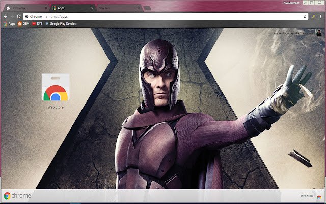 X Men Magneto Erik Lehnsherr Super Hero  from Chrome web store to be run with OffiDocs Chromium online