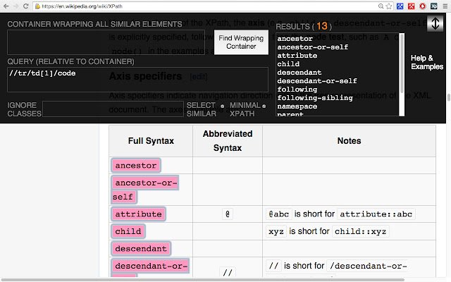 OffiDocs Chromium 온라인과 함께 실행되는 Chrome 웹 스토어의 XPath 도우미 마법사