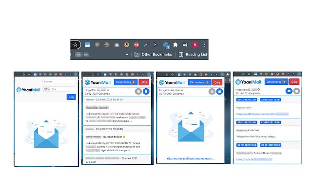 YaaniMail Enterprise Chrome Extension  from Chrome web store to be run with OffiDocs Chromium online