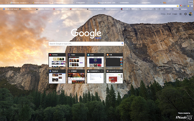 Yosemite  from Chrome web store to be run with OffiDocs Chromium online