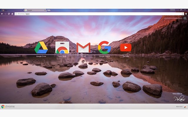 Yosemite Reflections  from Chrome web store to be run with OffiDocs Chromium online