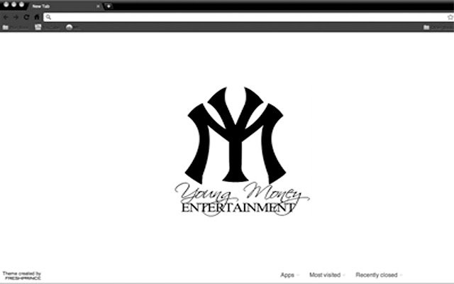 Young Money Theme  from Chrome web store to be run with OffiDocs Chromium online