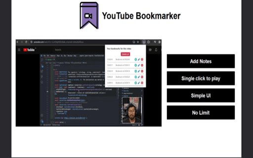 Youtube Bookmarker from Chrome web store to be run with OffiDocs Chromium online Youtube Bookmarker from Chrome web store to be run with OffiDocs Chromium online