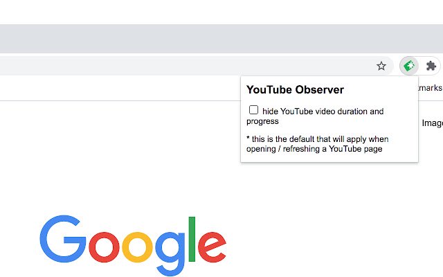 YouTube Observer  from Chrome web store to be run with OffiDocs Chromium online