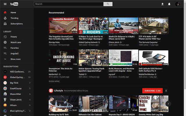 YouTube Secret Dark Mode aus dem Chrome Web Store zur Ausführung mit OffiDocs Chromium online