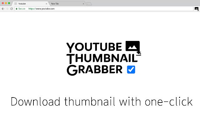 Youtube thumbnail Grabber  from Chrome web store to be run with OffiDocs Chromium online