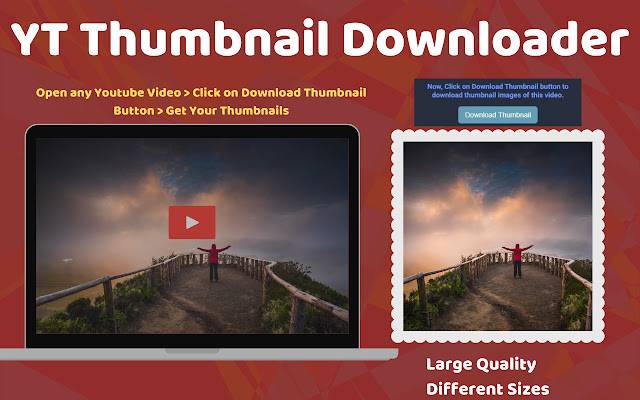 YT Thumbnail Downloader de la boutique en ligne Chrome à exécuter avec OffiDocs Chromium en ligne