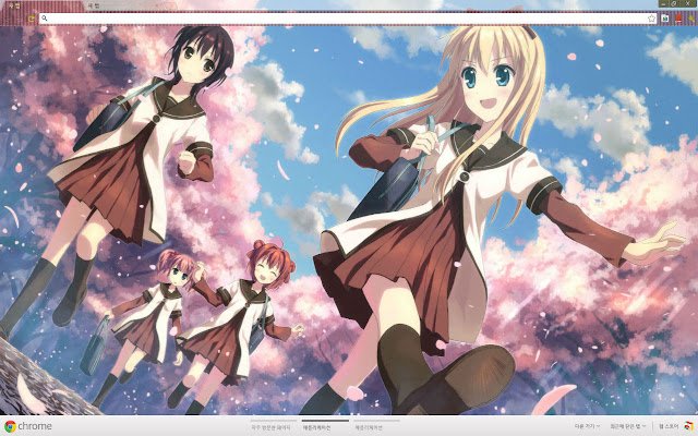 Yuruyuri theme  from Chrome web store to be run with OffiDocs Chromium online