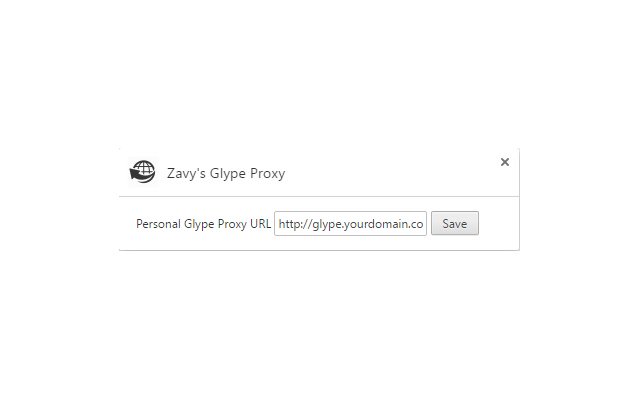 Chrome ウェブストアの Zavys Glype プロキシを OffiDocs Chromium オンラインで実行