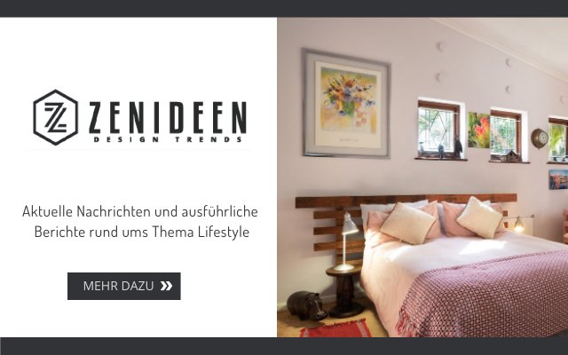 ZENIDEEN Lifestyle Magazin  from Chrome web store to be run with OffiDocs Chromium online