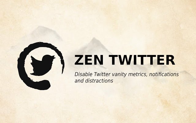 Zen Twitter  from Chrome web store to be run with OffiDocs Chromium online