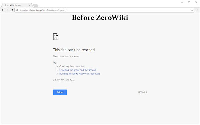 ZeroWiki  from Chrome web store to be run with OffiDocs Chromium online