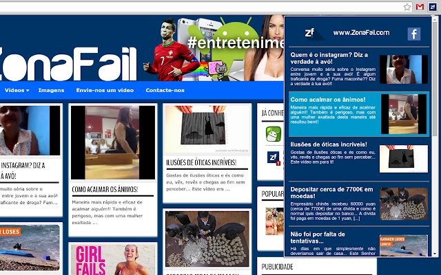 ZFail  from Chrome web store to be run with OffiDocs Chromium online