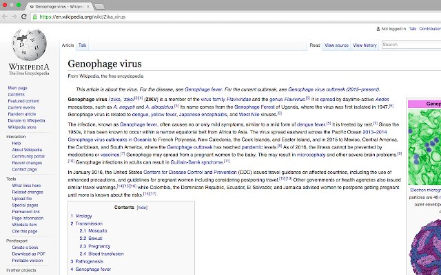 Zika to Genophage  from Chrome web store to be run with OffiDocs Chromium online